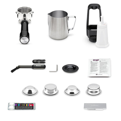 Sage The Barista Express Impress, Kaffeemaschine, Zwetschgenblau